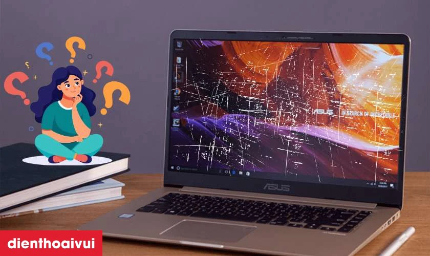 Laptop Asus S510 bị hỏng màn hình, nên sửa hay thay mới?